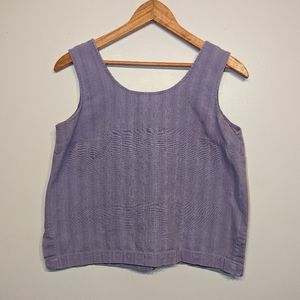 Lavender Handwoven Guatemalan Crop Size Medium